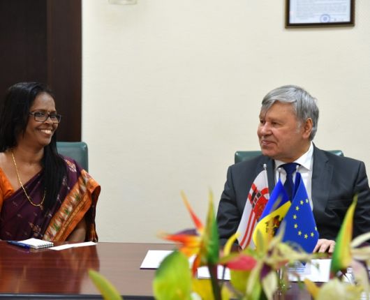 Prim-secretarul Ambasadei Republicii India în România și Moldova în vizită  la USMF „Nicolae Testemițanu”