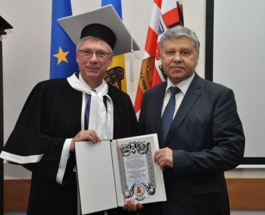 Lutz Stroppe - Doctor Honoris Causa al USMF ”Nicolae Testemițanu”