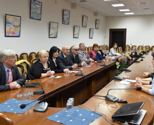 O delegație din Belarus a vizitat USMF „Nicolae Testemițanu”