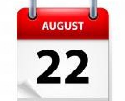 22 august - Zi lucrătoare