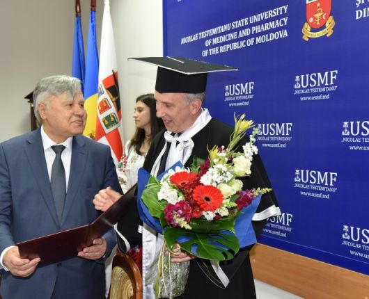 Ambasadorul SUA în Republica Moldova, James Pettit - doctor honoris causa al  USMF „Nicolae Testemițanu”
